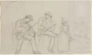 Tuning, 1867. Creator: William Sidney Mount (American, 1807-1868)