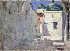 Parisexpressionism Prints: Tunis, Street, 1905. Creator: Kandinsky, Wassily Vasilyevich (1866-1944)