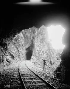 Temasopa Prints: Tunnel 3, Temasopa [sic] Canon, between 1880 and 1897. Creator: William H. Jackson