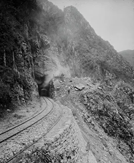 Temasopa Prints: Tunnel 4 from 5, Temasopa [sic] Canon, between 1880 and 1897. Creator: William H. Jackson