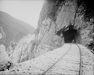 Temasopa Prints: Tunnel 4, Temasopa [sic] Canon, between 1880 and 1897. Creator: William H. Jackson