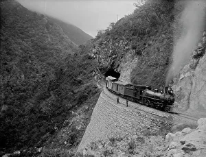 Temasopa Prints: Tunnel 5, Temasopa [sic] Canon, Mexico, between 1880 and 1897. Creator: William H. Jackson