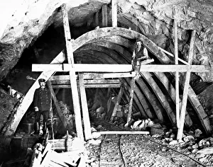 Development Prints: Tunnel Number 30 at Verst 59. Walling, 1900-1904. Creator: Unknown