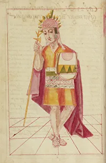 Peru Prints: Tupac Inca Yupanqui, completed in 1616. Creator: Unknown