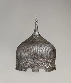 Conical Prints: Turban Helmet, Turkish or Iranian, in the style of Turkman armour, 15th century