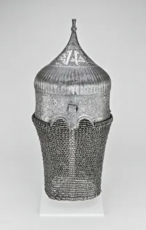 Steel Alloy Prints: Turban Helmet, Western Iran, c. 1475 / 1500. Creator: Unknown