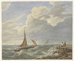 Turbulent Prints: Turbulent water, 1849-1917. Creator: Matthijs Maris
