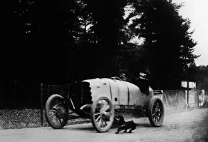 Turcat Mery driven by Henri Rougier at the 1904 Gordon Bennett Cup, Homburg, Germany Turcat Mery driven by Henri Rougier at the 1904 Gordon Bennett Cup, Homburg, Germany