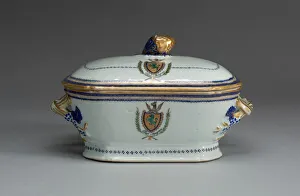 Tureen Prints: Tureen with Cover, c. 1787 / 90. Creator: Unknown