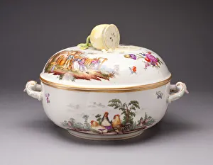 Tureen Prints: Tureen, Gotha, c. 1783 / 1805. Creator: Gotha Porcelain Factory