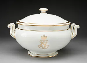 Letter N Prints: Tureen, Sevres, 1861 / 64. Creator: Sevres Porcelain Manufactory