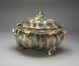 Serving Dish Prints: Tureen, Staffordshire, 1750 / 65. Creator: Staffordshire Potteries