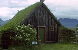 A turf church from the 1850s