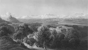 Piedmont Prints: Turin, 1818. Artist: Charles Theodosius Heath