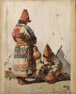 In Turkestan, 1870s. Artist: Vereshchagin, Vasili Vasilyevich (1842-1904) In Turkestan, 1870s. Artist: Vereshchagin, Vasili Vasilyevich (1842-1904)