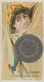Hejab Prints: Turkey, 5 Piastres, from the series Coins of All Nations (N72