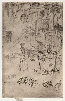 1834 1903 Prints: Turkeys. Creator: James McNeill Whistler (American, 1834-1903)