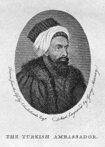 Isaac Cruikshank Prints: The Turkish Ambassador, 1794. Artist: George Murray