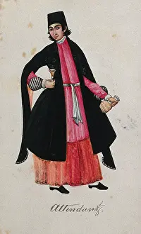 Arabia Prints: A Turkish attendant. Creator: Unknown