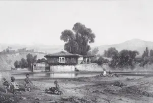 Martinet Gihaut Et Prints: Turkish Barrack, 1823-60. Creator: Alexandre Gabriel Decamps