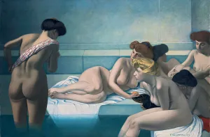 Beauty Prints: The Turkish Bath. Artist: Vallotton, Felix Edouard (1865-1925)