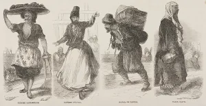 Enslaved Person Prints: Turkish Cake-Seller; Dancing Dervish; Hamal