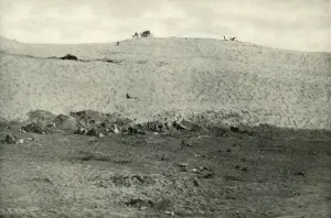 The Turkish Defeat on the Suez Canal, c1915, (1919). Creator: Unknown