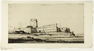 Dy Cameron Prints: The Turkish Fort, 1909. Creator: David Young Cameron