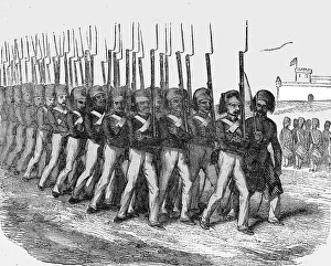 Turkish Infantry, 1854. Creator: Unknown