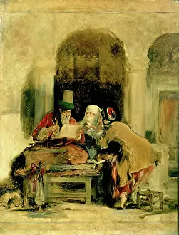 Anticipation Prints: The Turkish Letter Writer, 1840. Creator: David Wilkie