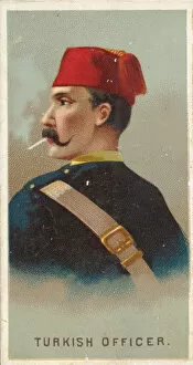 Tarboosh Collection: Turkish Officer, from Worlds Smokers series (N33) for Allen & Ginter Cigarettes