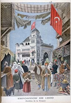 The Turkish pavilion at the Universal Exhibition of 1900, Paris, 1900