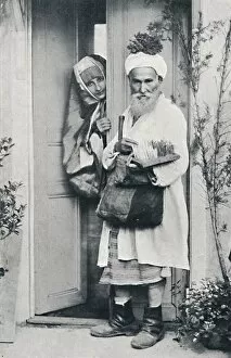 Empire Collection: A Turkish pedlar, 1912. Artist: Sebah