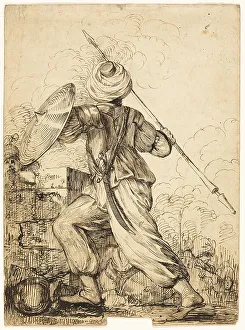 Cimeter Prints: A Turkish Soldier, n.d. Creator: James Durno