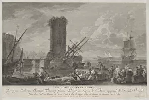Turkish Traders, ca. 1762. Creator: Elisabeth Cousinet Lempereur