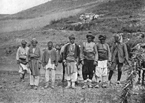 Colonel Sir Tatton Benvenuto Mark Sykes Collection: Turkish Villagers of Yeni Cheri near Erzinjan, c1906-1913, (1915). Creator: Mark Sykes