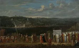 Matrimony Gallery: Turkish wedding, 1789. Artist: Vanmour (Van Mour), Jean-Baptiste (1671-1737)