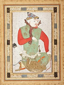 Turkoman Prints: Turkoman Prisoner (image 2 of 2), Second half of 16th century. Creator: Unknown