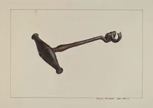 Turn Key Tooth Extractor, c. 1938. Creator: Regina Henderer
