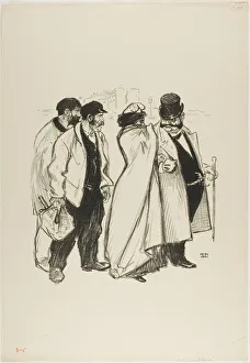 Expectation Prints: She Turned Out Badly!, June 1894. Creator: Theophile Alexandre Steinlen