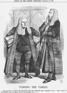 Turning the Tables, 1887. Artist: Joseph Swain