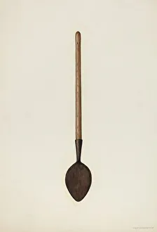 Turpentine Prints: Turpentine Dip Iron, c. 1940. Creator: Fred Hassebrock