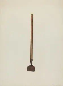 Scraper Prints: Turpentine Scraper, c. 1940. Creator: Fred Hassebrock