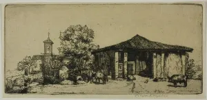 A Tuscan Farm, 1904. Creator: Donald Shaw MacLaughlan