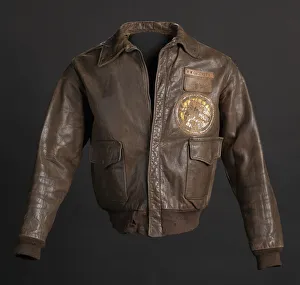 Air Force Prints: Tuskegee Airman flight jacket worn by Lt. Col. Woodrow W. Crockett, 1942