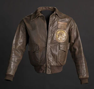 Tuskegee Airman flight jacket worn by Lt. Col. Woodrow W. Crockett, 1942