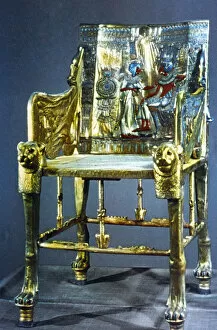 Animal Head Collection: Tutankhamen Chair, Egypt
