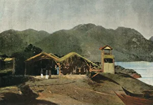 L Boulanger Prints: Tuyen-Quan - Poste Optique, (Tuyen Quan - Lookout Tower), 1900. Creator: Unknown
