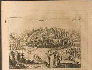 Tver (Illustration from Travels to the Great Duke of Muscovy and the King of Persia by Adam Oleari Artist: Rothgiesser) Tver (Illustration from Travels to the Great Duke of Muscovy and the King of Persia by Adam Oleari Artist: Rothgiesser)