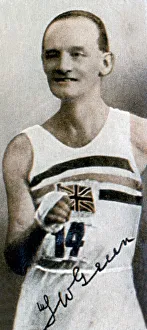 Vest Prints: TW Green, long distance walker, 1935